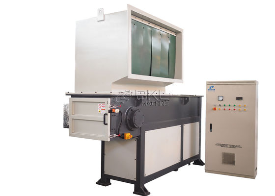 Khối cục nhựa Máy hủy tài liệu trục đơn 30kw Tái chế 100mm