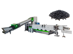 Máy tái chế viên nhựa cắt khuôn mặt nóng